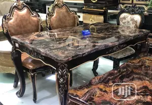 Original Executive Imported Royal Marble Dining,Six Seaters