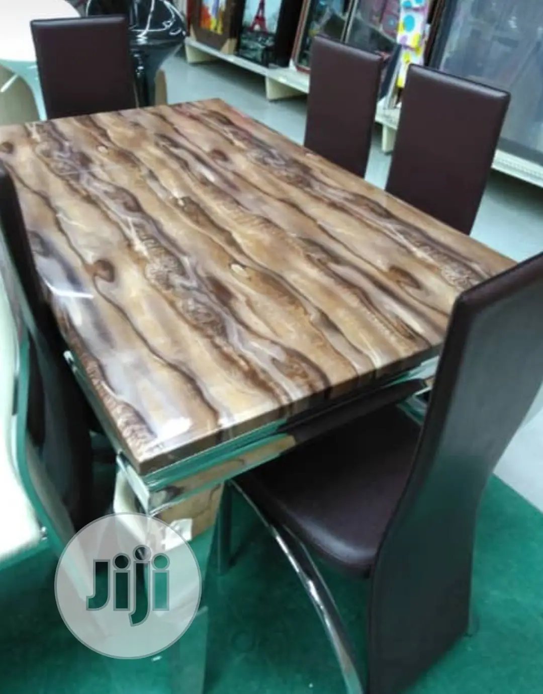 Original Executive Imported Marble Dining Set,Six Seaters