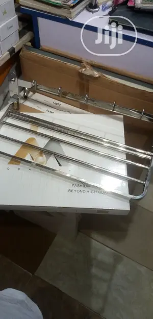 Stainless Steel Multiple Towel Rails.