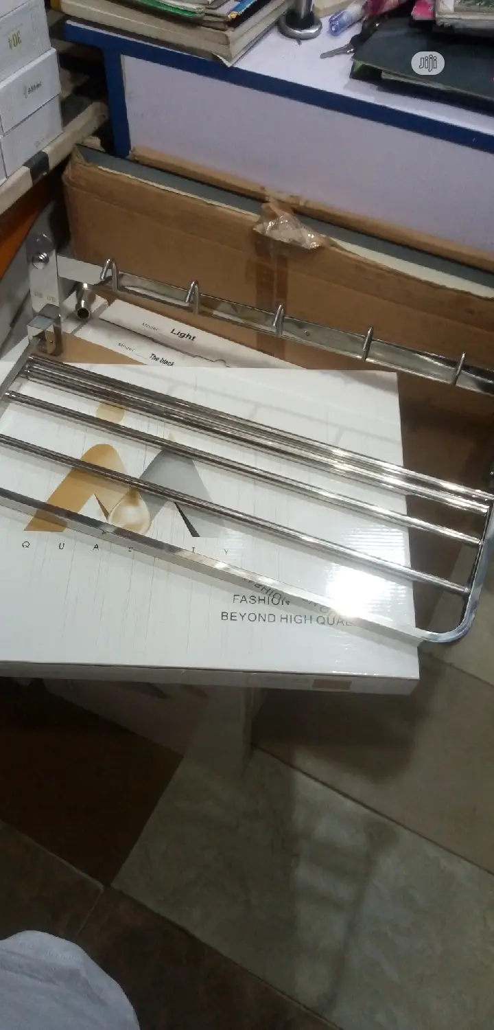 Stainless Steel Multiple Towel Rails.