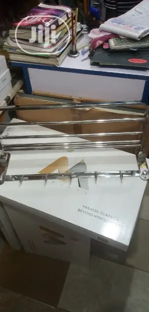 Stainless Steel Multiple Towel Rails.