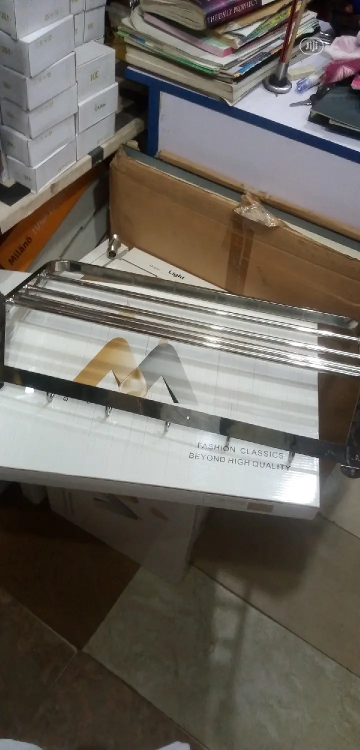 Stainless Steel Multiple Towel Rails.