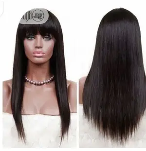 Attractive Looking Fringe Full Wig