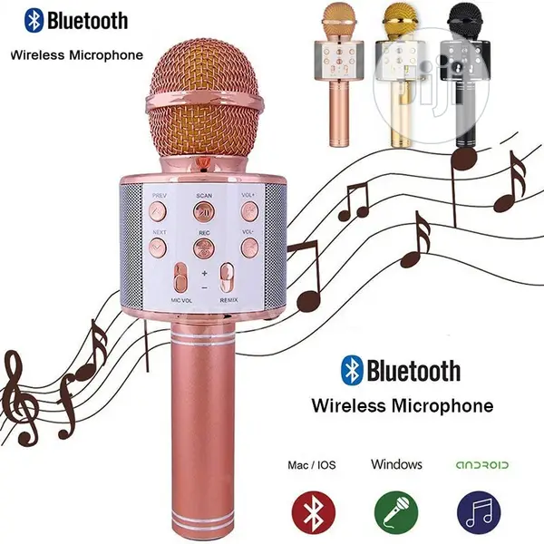 WS-858 Bluetooth Wireless Microphone