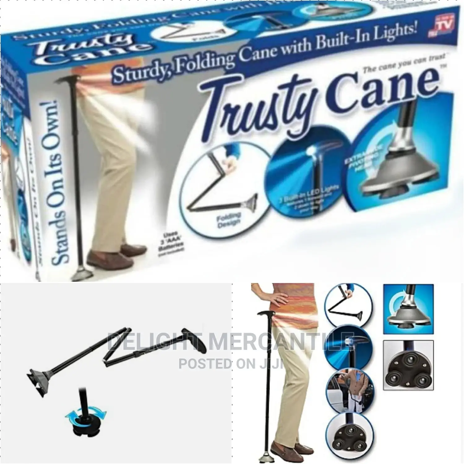 Trusty Cane Walking Stick