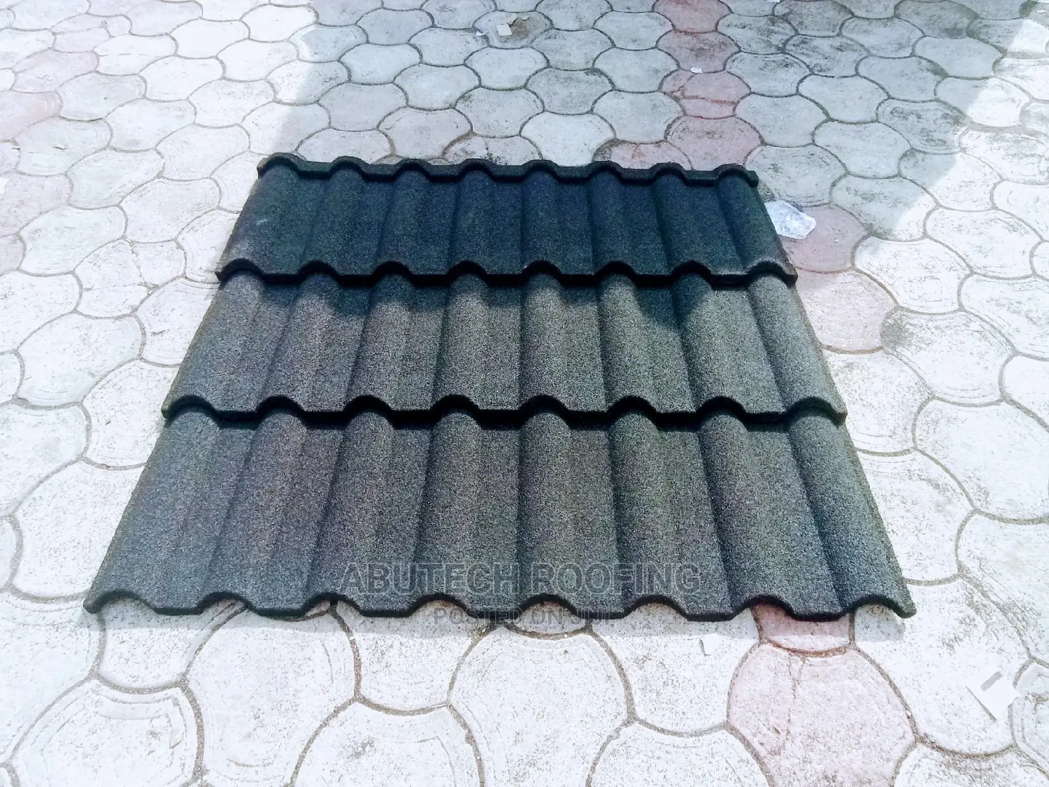 Black Milano Stone Coated Roofing Sheets