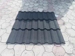 Black Milano Stone Coated Roofing Sheets