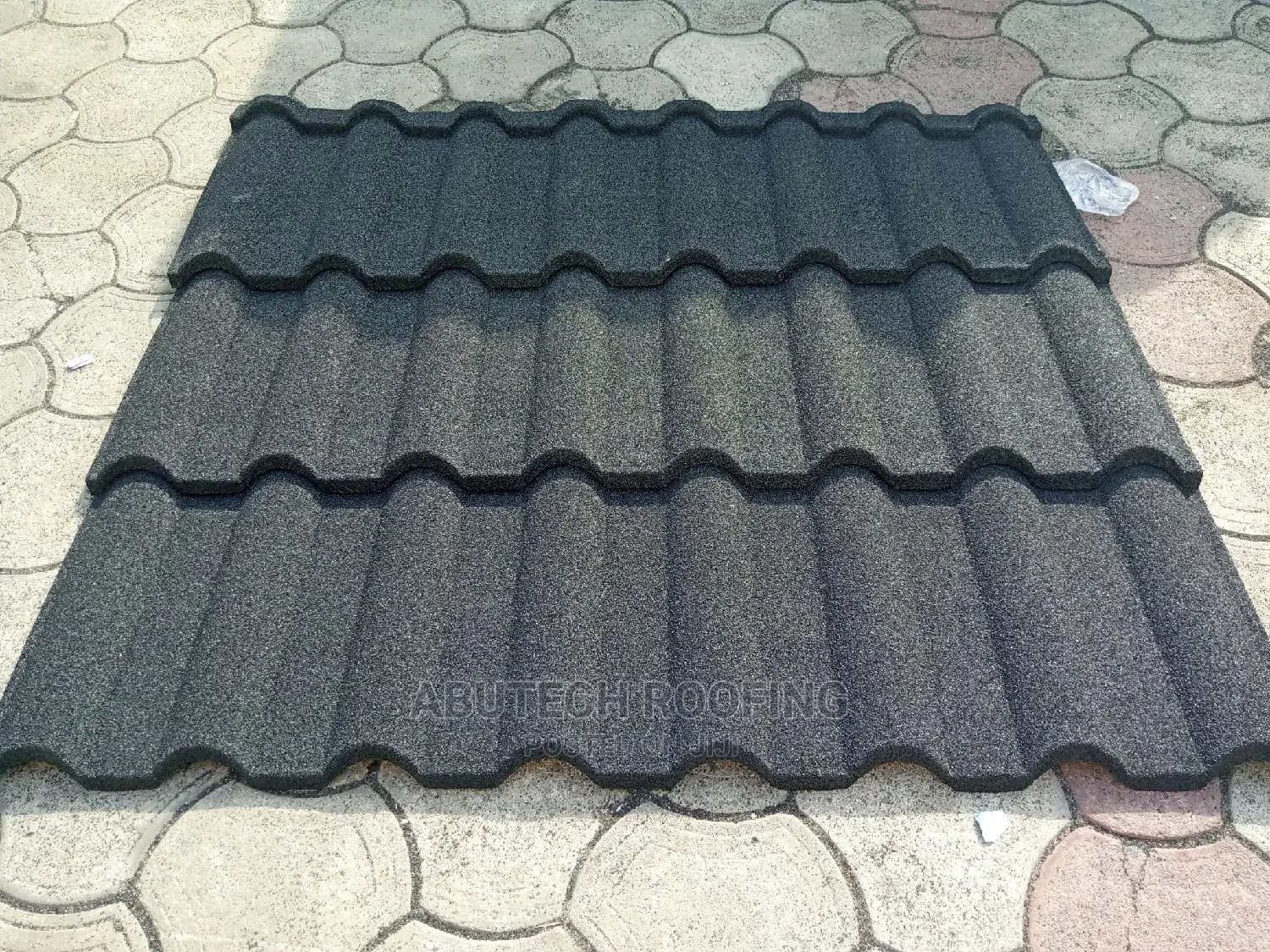 Plain Black Milano Assorted Stone Coated Roofing Sheets