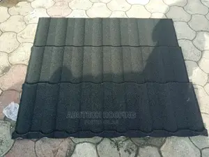 Plain Black Milano Assorted Stone Coated Roofing Sheets