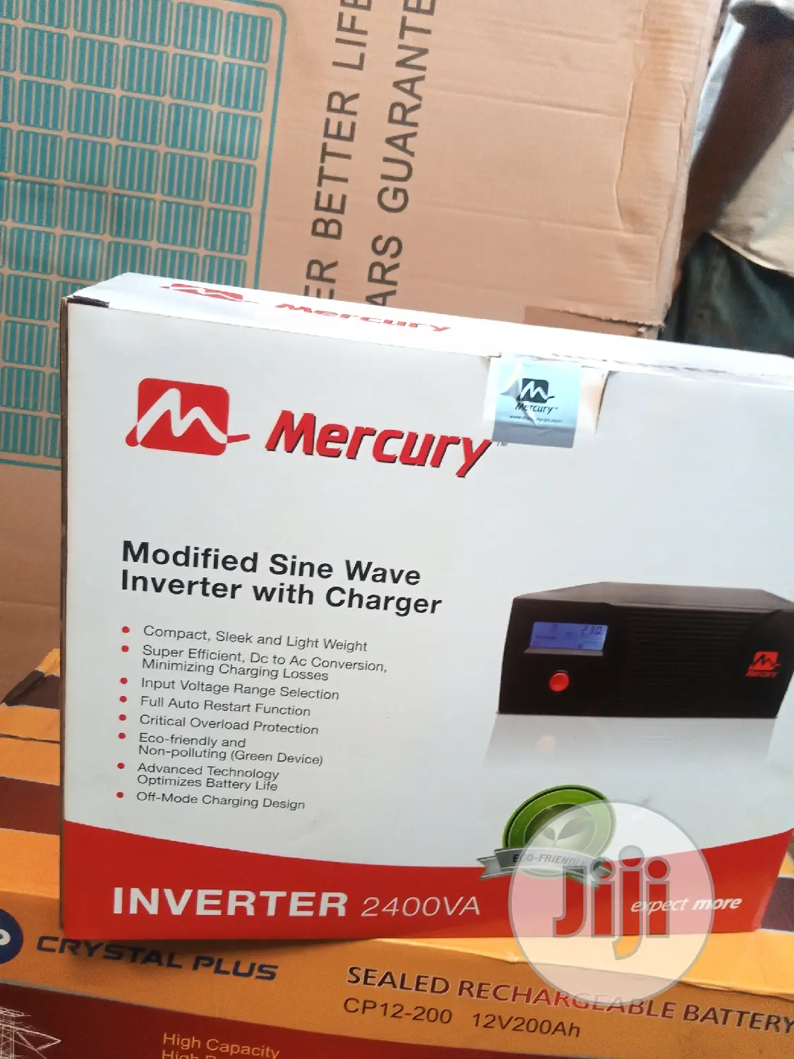 2.4kva 24v Mercury Modified Sine Wave Inverter With Charger