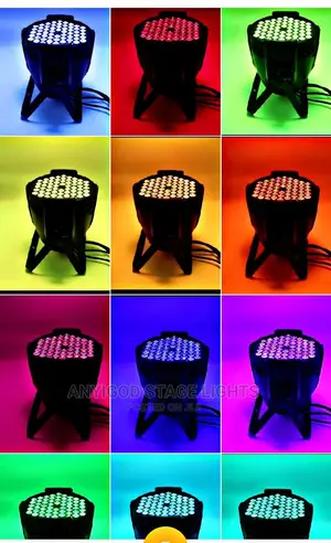 Durable and Very Bright 60*3W Stage Light With 4 Cables