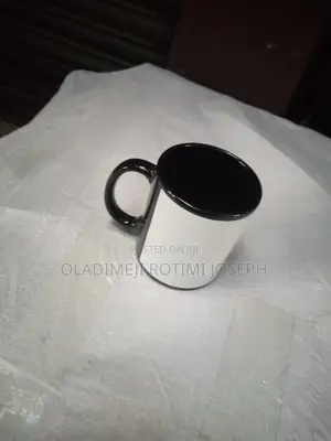 11oz Black Coated Mug