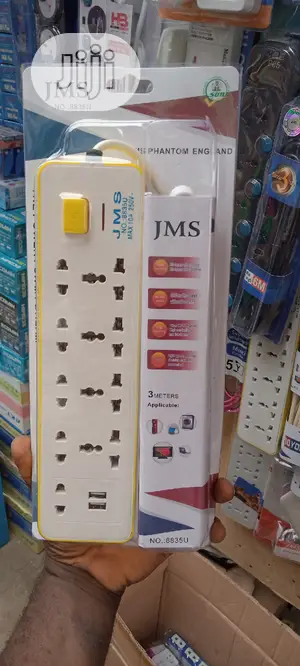JMS 9 Ways Extension With 2 USB