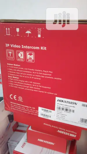 2mp Hikvision Ds-Kis603-P Ip Video Intercom Kit 7"Inch Touch
