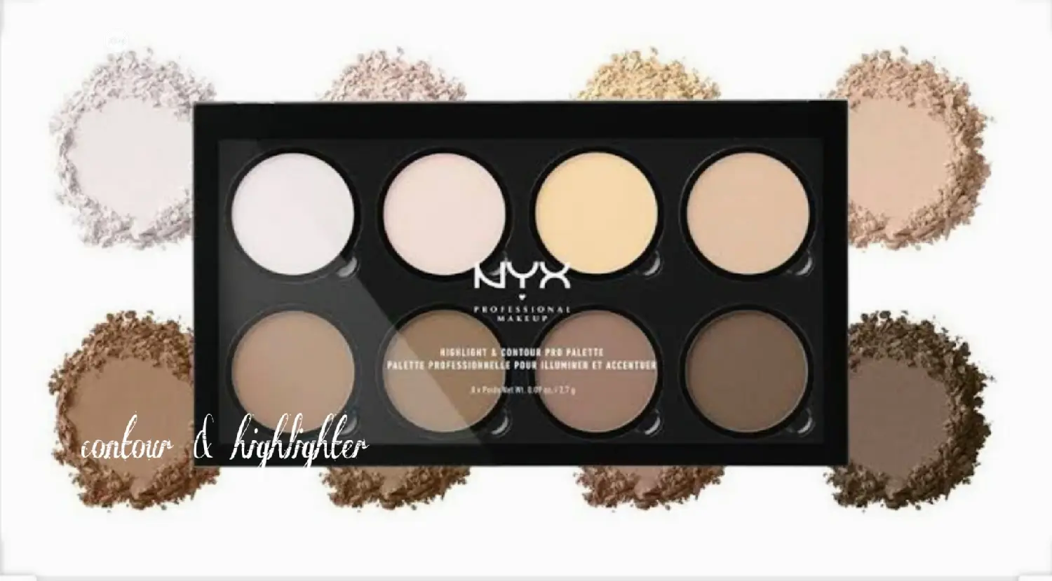 NYX Highlighter Contour Palette
