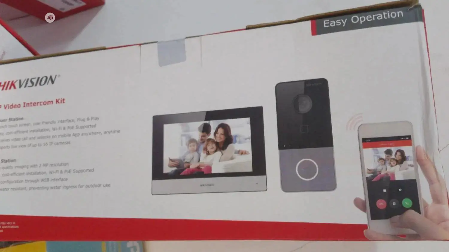 2mp Hikvision Ds-Kis603-P Ip Video Intercom Kit 7"Inch Touch