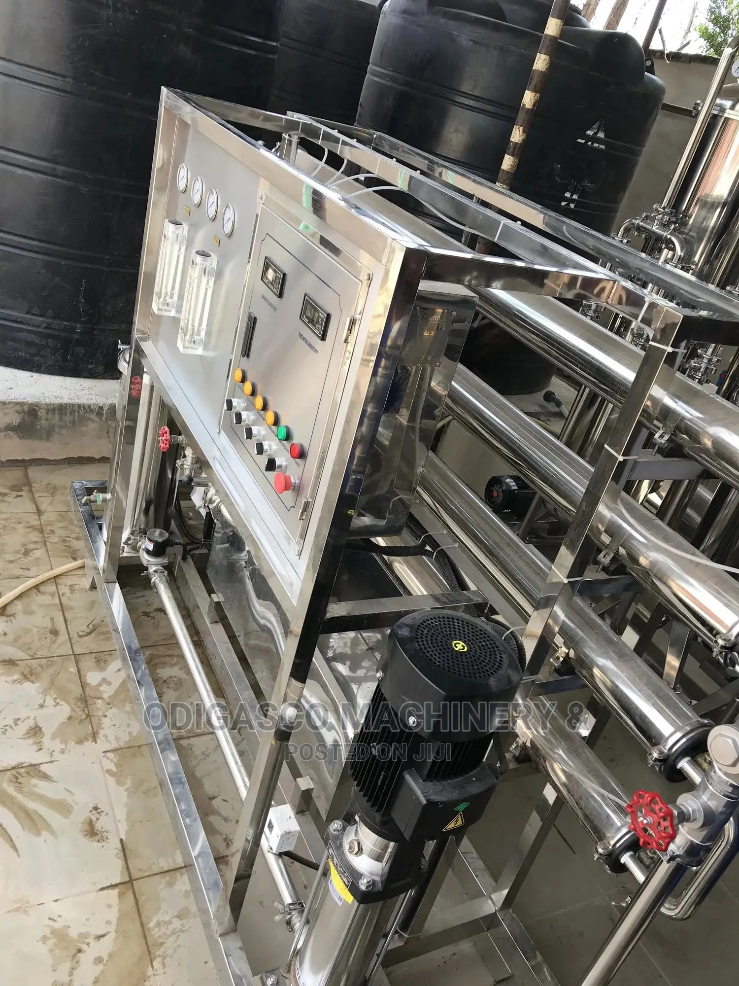 8 Membrane Reverse Osmosis Machine