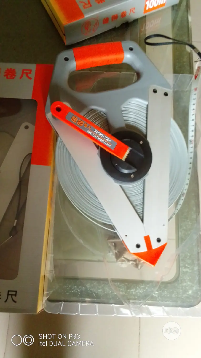 100M Steel Nylon Tape