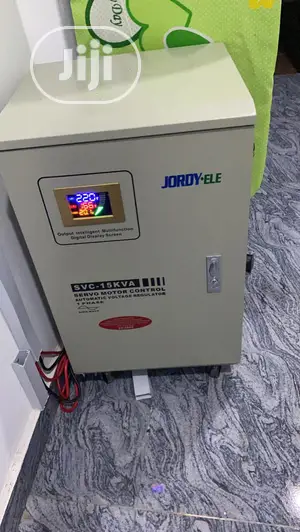 Jordy Ele 15kva Servo Central Stabilizer Input: 100v-260v