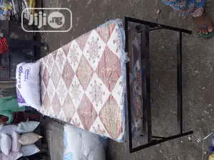 2.5 by 6 Lron Bed Single With Mattress