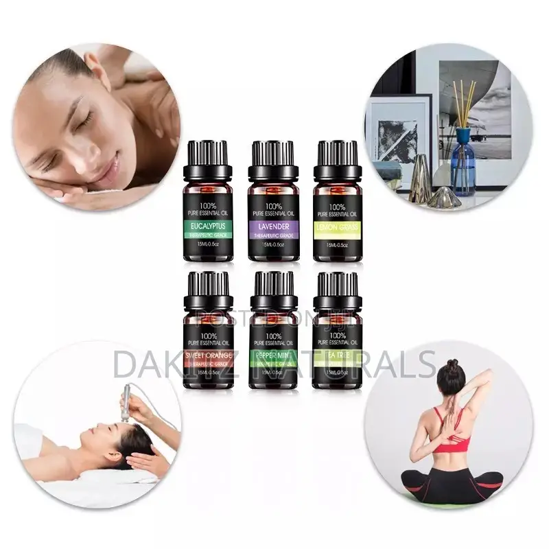 Essential Oils 10ml (6 in Pack)