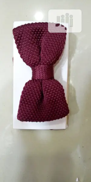 Original Wool Knitted Bow Tie