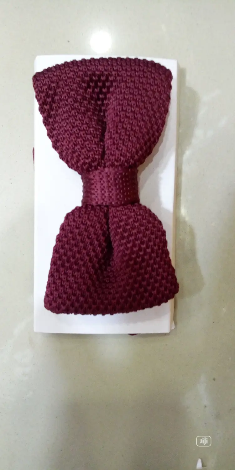 Original Wool Knitted Bow Tie