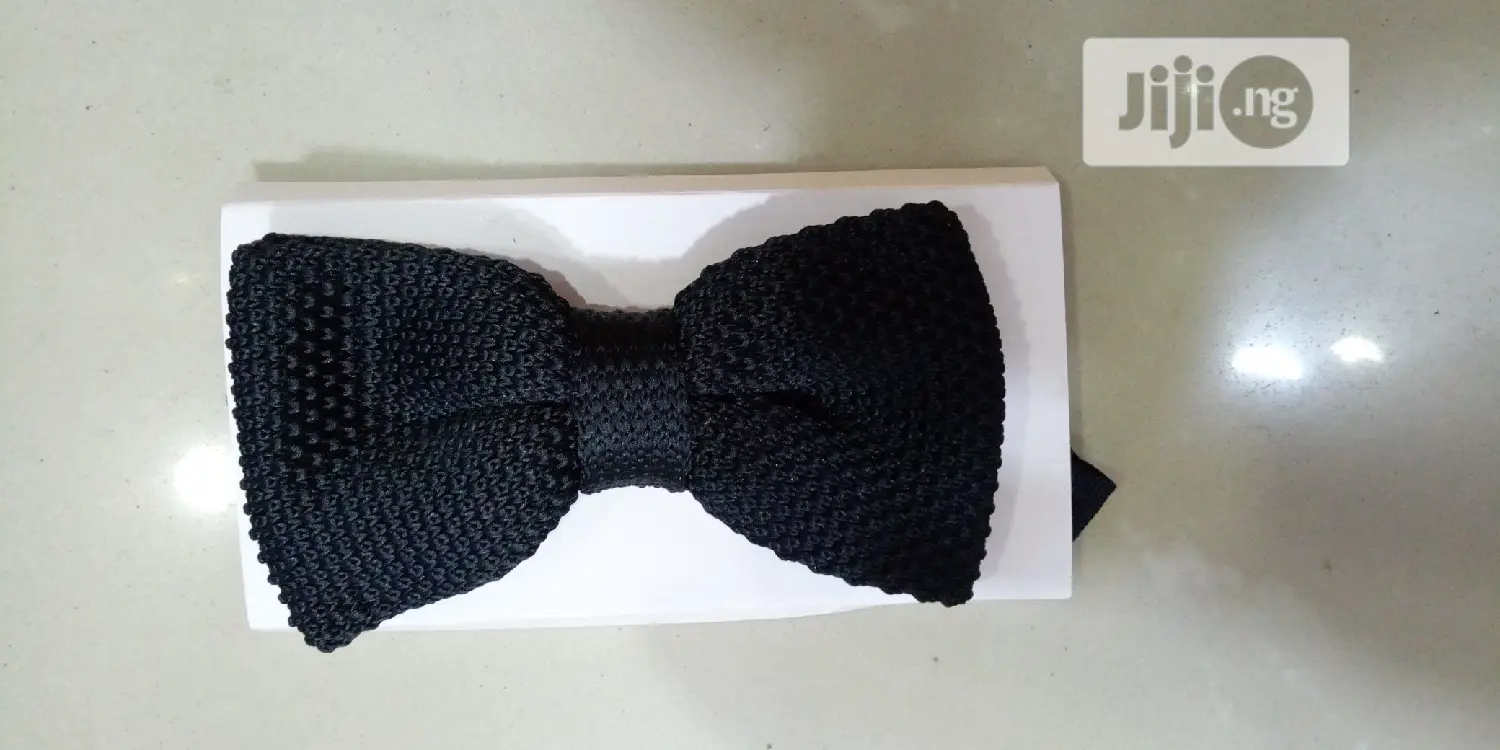 Original Wool Knitted Bow Tie