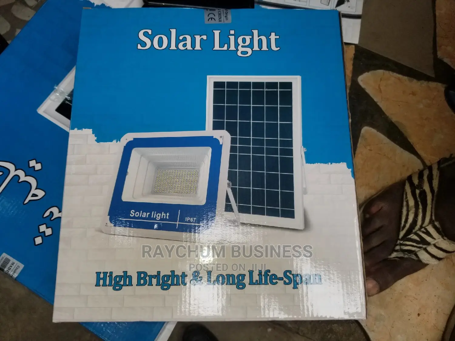 Solar Flood Light 3 Color Type With Remote Control 100w