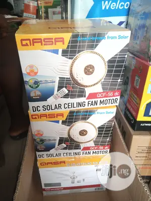 QASA DC Ceiling Fan With the Solar Panels 50watt