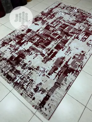 Wine And Cream Color Turkey Rugs 5/7