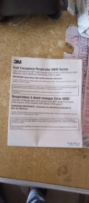 Half Face Mask 3M