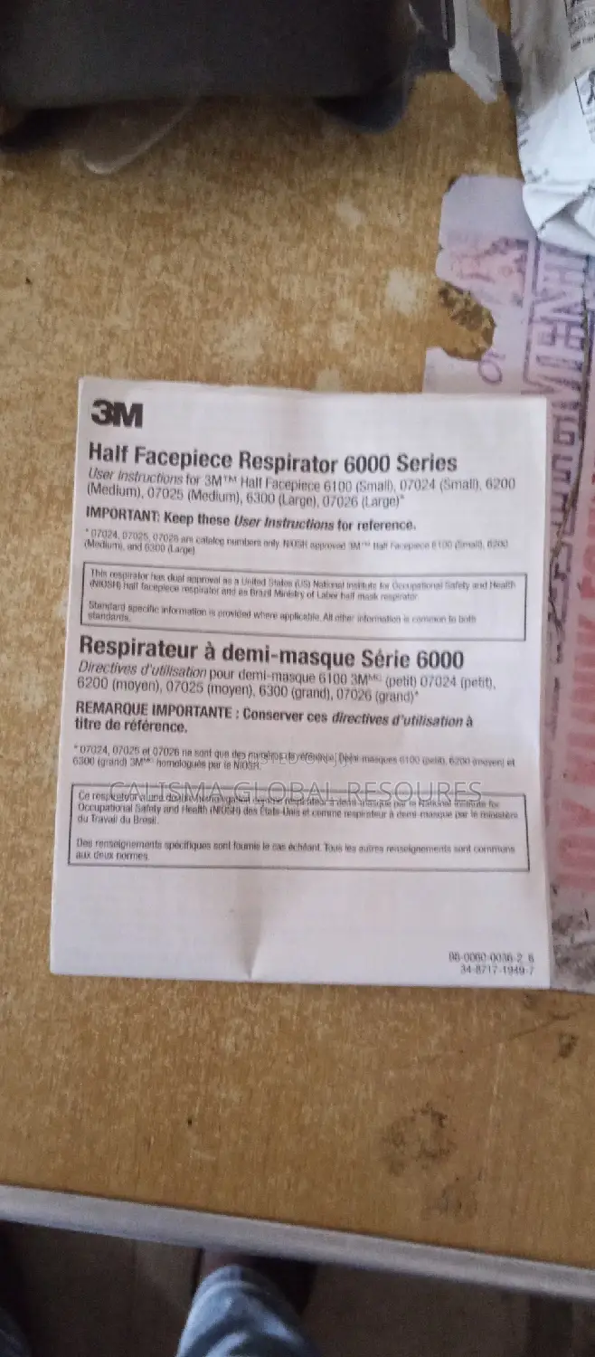 Half Face Mask 3M