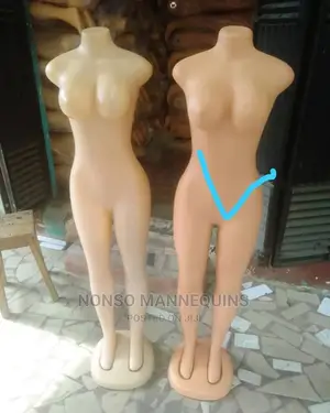 Size 10 Curvy Plastic Female Mannequins