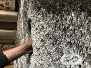 Grey Color Vvip Quality Center Rugs 4/6