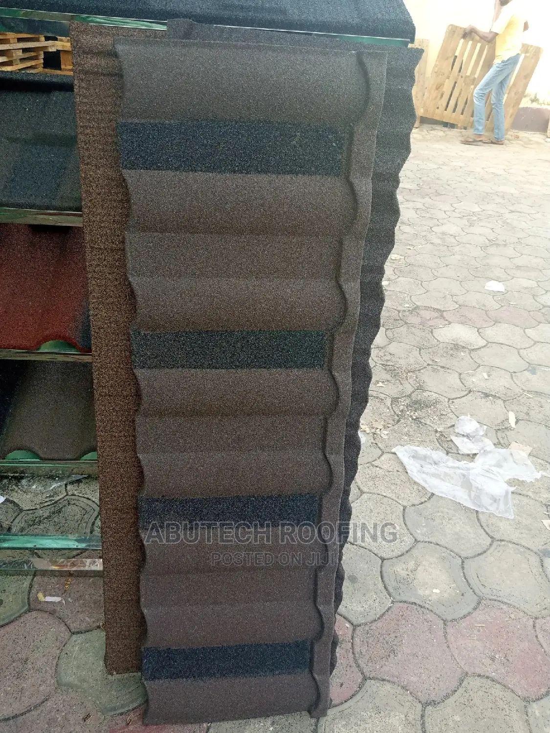 Solid Stone Coated Roofing Sheets in Ajah