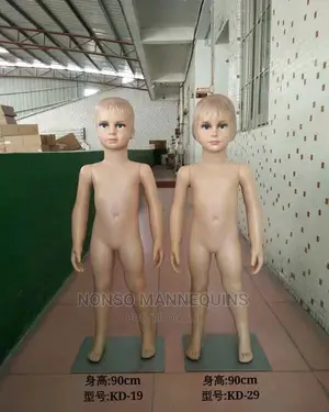1 To 2 Years Old Male And Female Plastic Mannequins