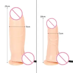Butt Plug Huge Inflatable Dildo Anal Plug Vaginal Pump