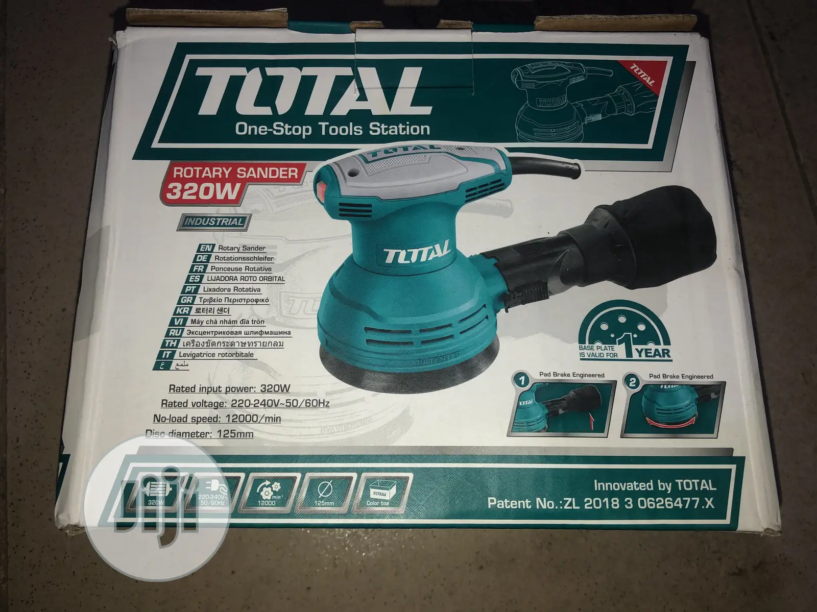 Total Sand Papper Machine One Stop Station Tools