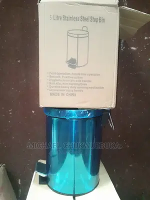 5 Litre Stainless Steel Step Bin