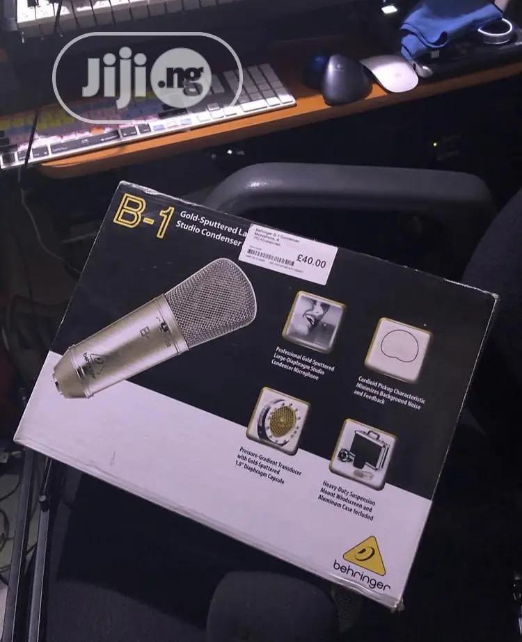 Behringer B-1 Large-Diaphragm Studio Condenser Microphone
