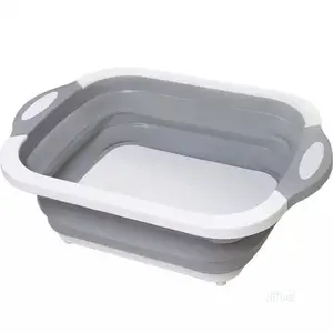 3 in 1 Collapsible Tray, Dish Rack and Seive