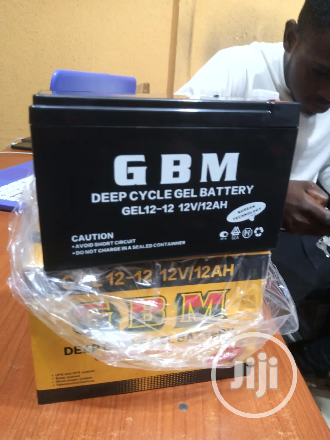 GBM Solar Battery 12v/12ahs