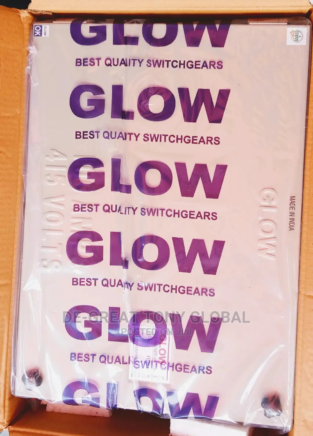 Changeover Glow 100amps