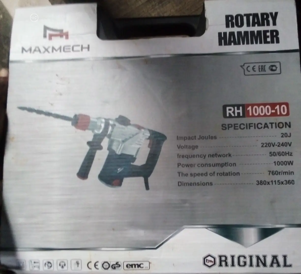 Maxmech Rotary Hammer Drill Machine