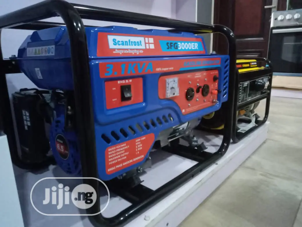 Scanfrost 3.1kva SFG3000ER Generator