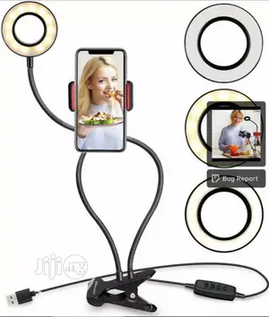 Tablet Clip Selfie Ringlight