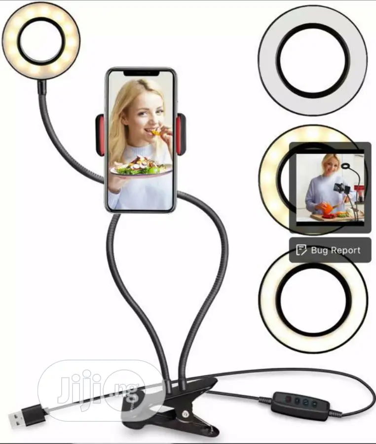 Tablet Clip Selfie Ringlight