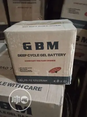 Solar Battery GBM 12/26ahs