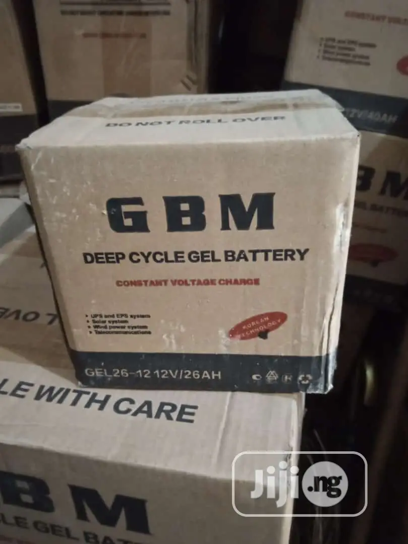 Solar Battery GBM 12/26ahs